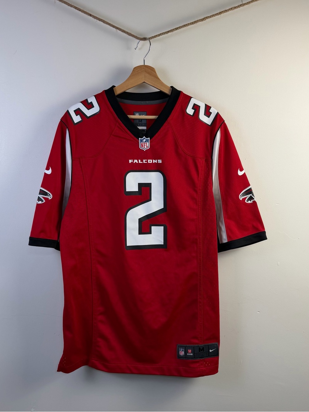 Nike Red Atlanta Falcons #2 Men’s Football Jersey